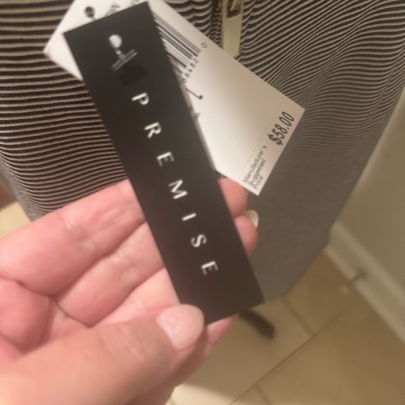 Striped Black and White Women's Skirt - Picture 6 of 7